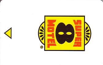 Hotel Keycard Super 8 Motel Generic Front