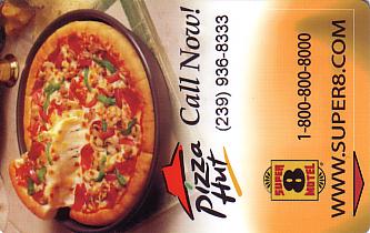 Hotel Keycard Super 8 Motel Generic Front