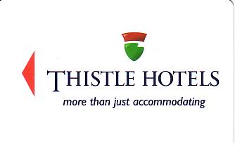 Hotel Keycard Thistle Hotels Generic Front
