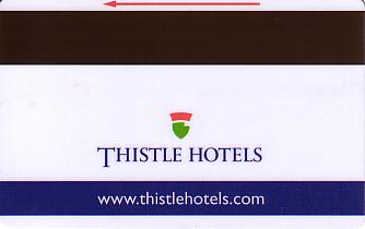 Hotel Keycard Thistle Hotels Generic Back