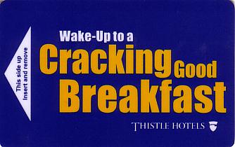 Hotel Keycard Thistle Hotels Generic Front