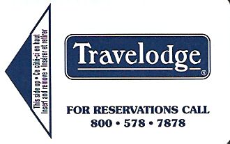 Hotel Keycard Travelodge Generic Front