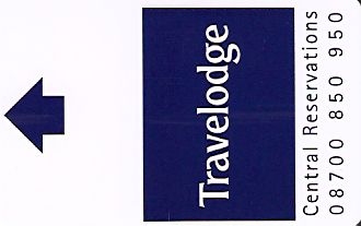 Hotel Keycard Travelodge Generic Front
