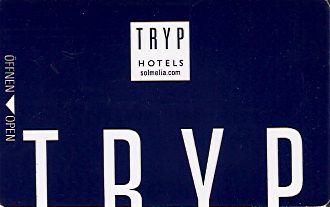 Hotel Keycard Sol Melia - Tryp Generic Front