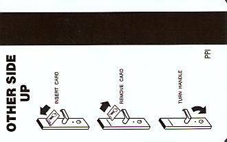 Hotel Keycard Westin Generic Back
