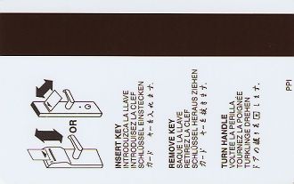 Hotel Keycard Westin Generic Back