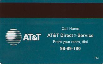 Hotel Keycard Westin  Guatemala Back