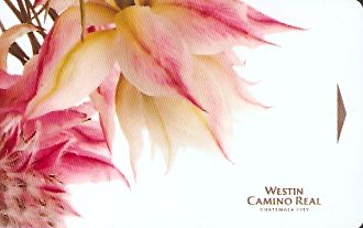 Hotel Keycard Westin  Guatemala Front