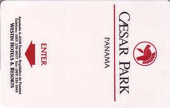 Hotel Keycard Westin  Panama Front