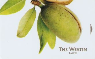 Hotel Keycard Westin Taipei Taiwan Front