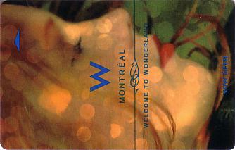 Hotel Keycard W Hotels Montreal Canada Front